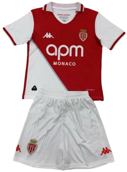 AS-Monaco Child Jersey 2024 2025 - Jersey AS-Monaco Child | Jersey Kit Arena