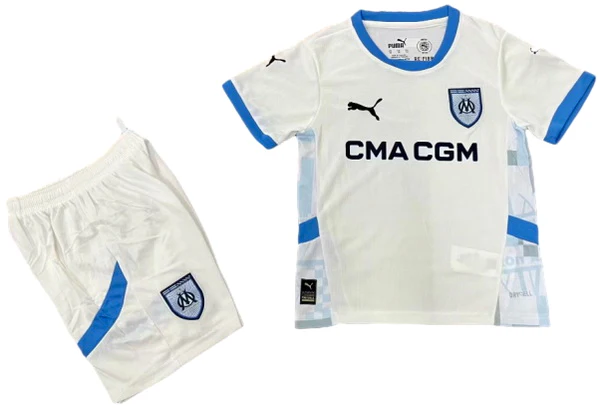 Marseille Child Jersey 2024 2025 - Jersey Marseille Child | Jersey Kit Arena