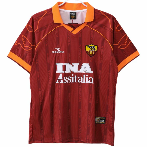 A.S.-Roma Retro-T-shirts Jersey 2000 - Jersey A.S.-Roma Retro-T-shirts | Jersey Kit Arena
