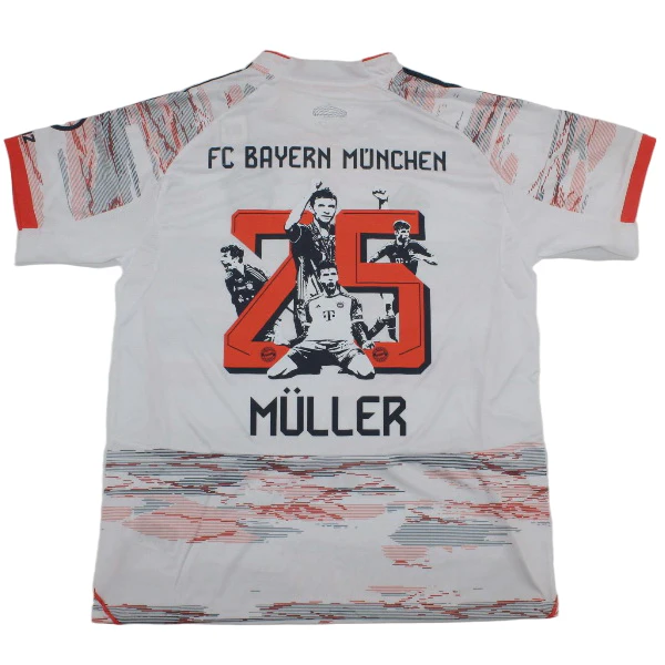 Muller #25 - Bayern-munich Jersey 2025 2026 - Jersey Bayern-munich | Jersey Kit Arena