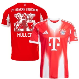 Muller #25 - Bayern-munich Jersey 2025 2026 - Jersey Bayern-munich | Jersey Kit Arena