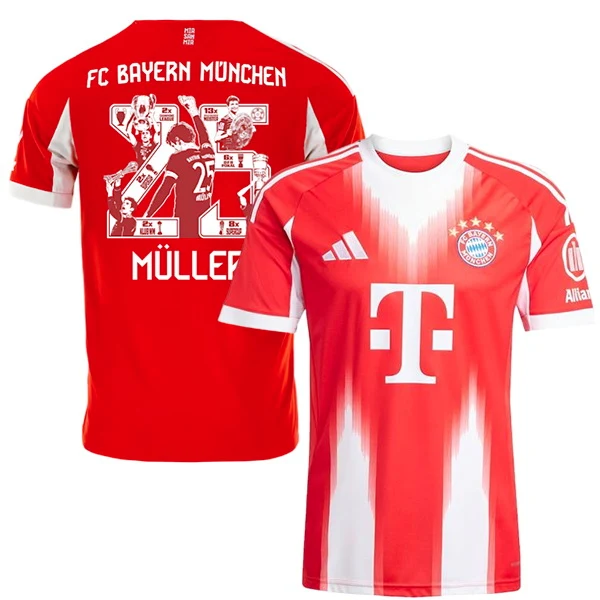 Muller #25 - Bayern-munich Jersey 2025 2026 - Jersey Bayern-munich | Jersey Kit Arena