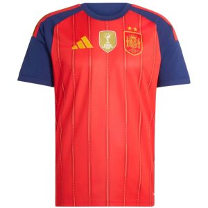 Thailand Home Shirt Spain 2026 Champions Red